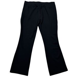 Warehouse Black Sloane & Sadie Pull on 2 pocket Elastic Waist Boot Cut Pants 1X